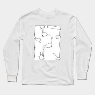 Comic Long Sleeve T-Shirt